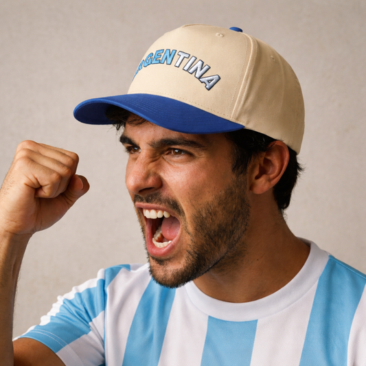 Argentina World Cup Embroidered Heritage Cap | Footy and Rich